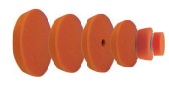 Buflex Shine Polish Pad Orange Medium-Hard - 125mm - 2 pcs